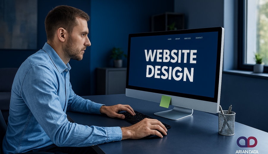 طراحی سایت با گرافیک اختصاصی